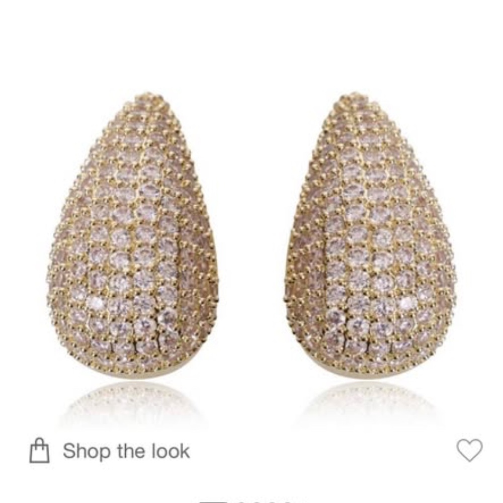 Jewels By Sunaina Narina Stud Earrings Gold